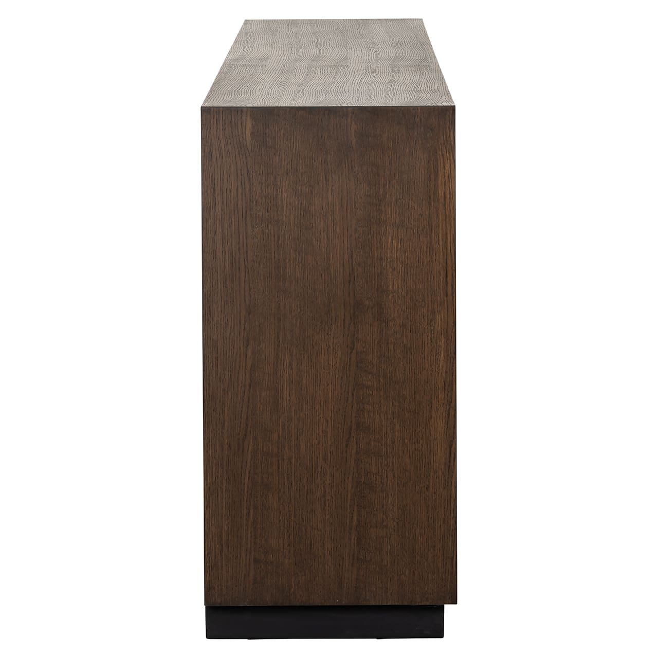 6500 BROWN - Kredens Oakura 3-drzwiowy (Brązowy)