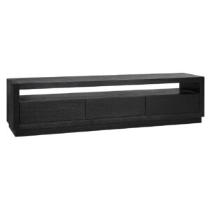 6503 BLACK - Szafka RTV Oakura czarna