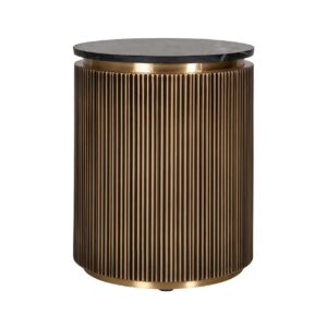 7573 - Stolik kawowy Ironville złoty 50Ø