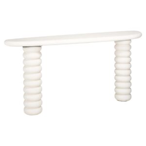 7651 - Konsola Bloomstone biała 170