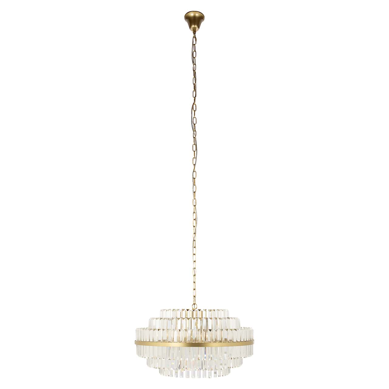 -HL-0150 - Żyrandol Desire średni (Szczotkowane Złoto)