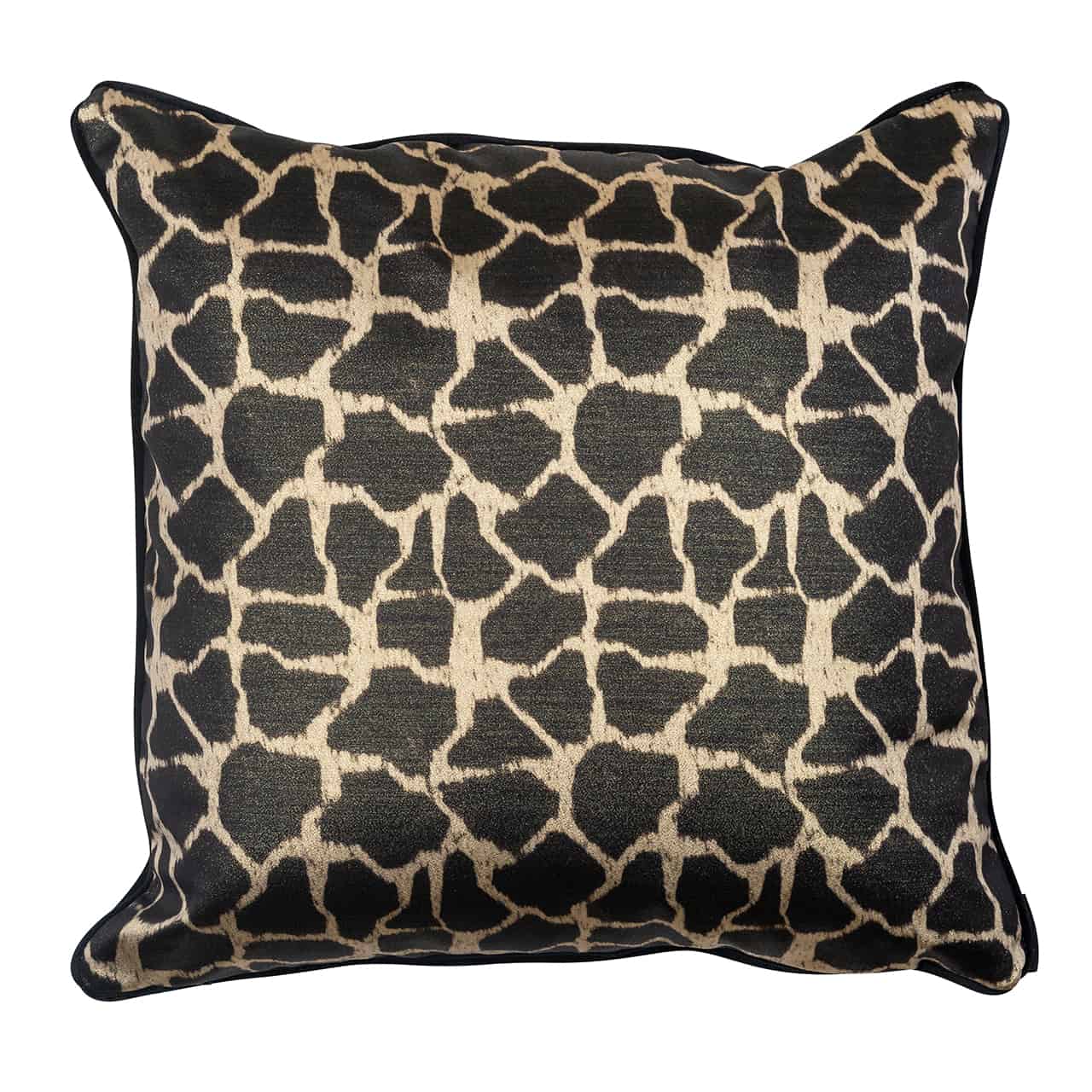 -KU-0081 - Poduszka Jate 50x50 (Donna-21175-Giraf 8019 Chocolat)