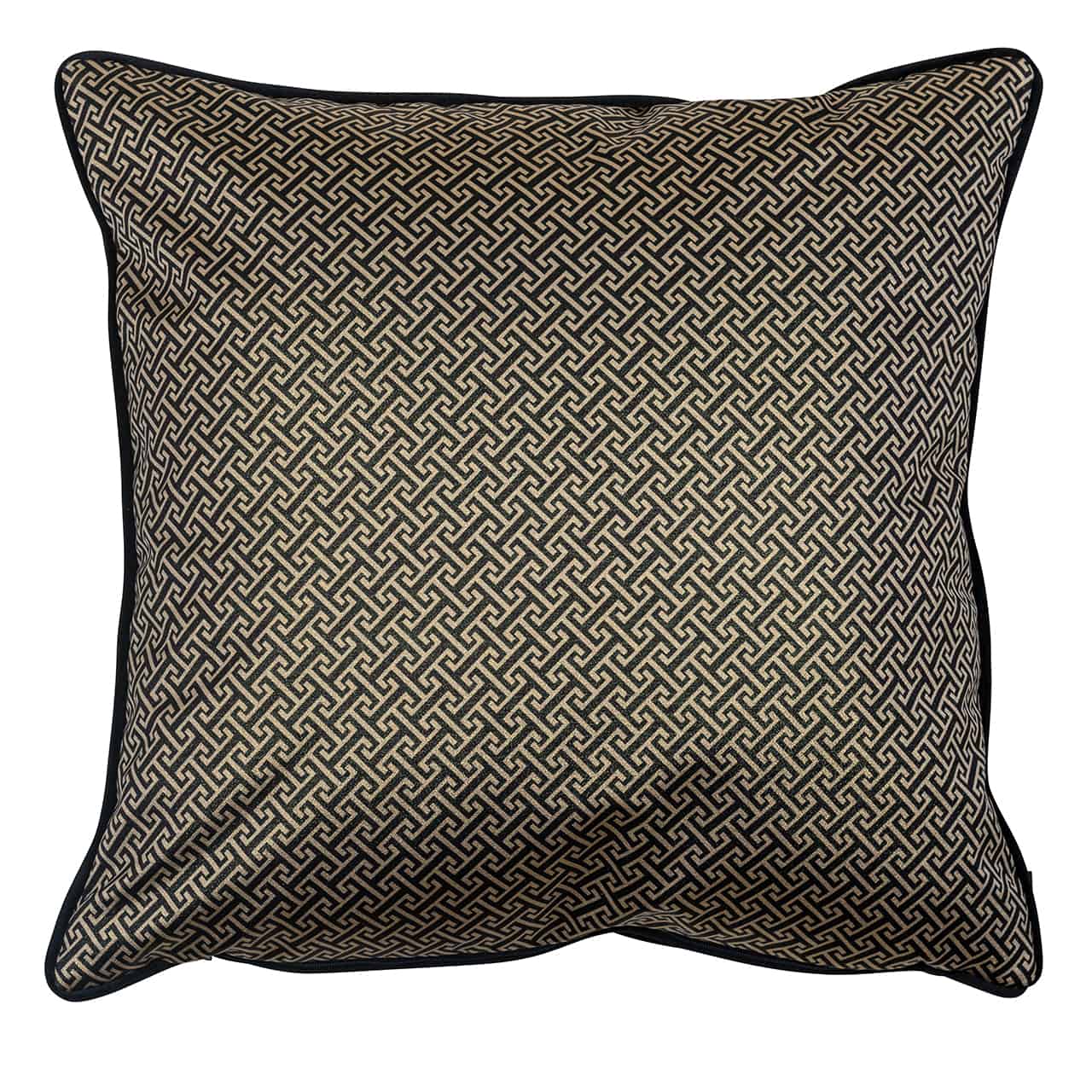 -KU-0082 - Poduszka Joey 50x50 (Donna-21056-Geo Classic Big 9999 Black)