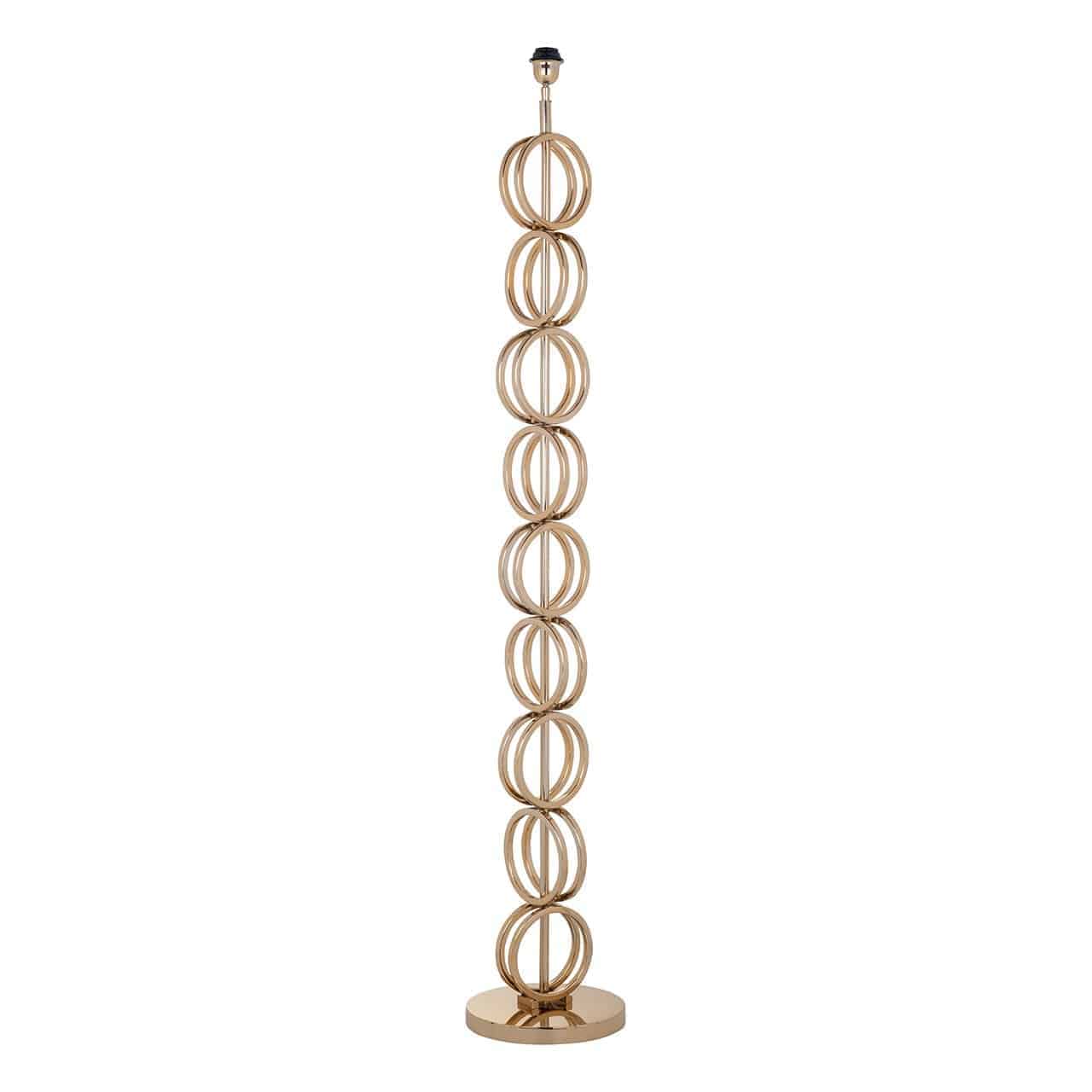-LB-0071 - Lampa podłogowa Adyson złota (Złota)