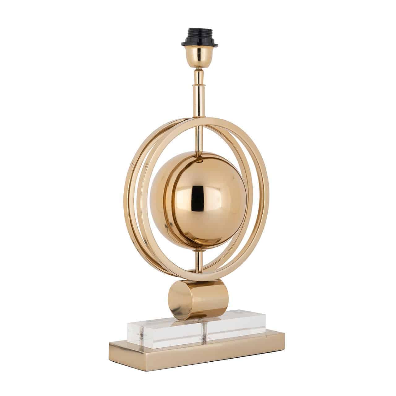 -LB-0072 - Lampa stołowa Averil złota (Złota)