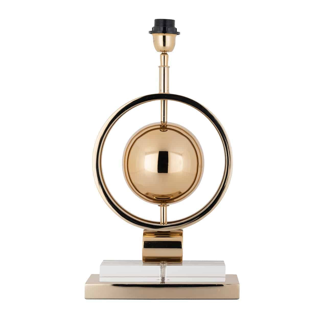 -LB-0072 - Lampa stołowa Averil złota (Złota)