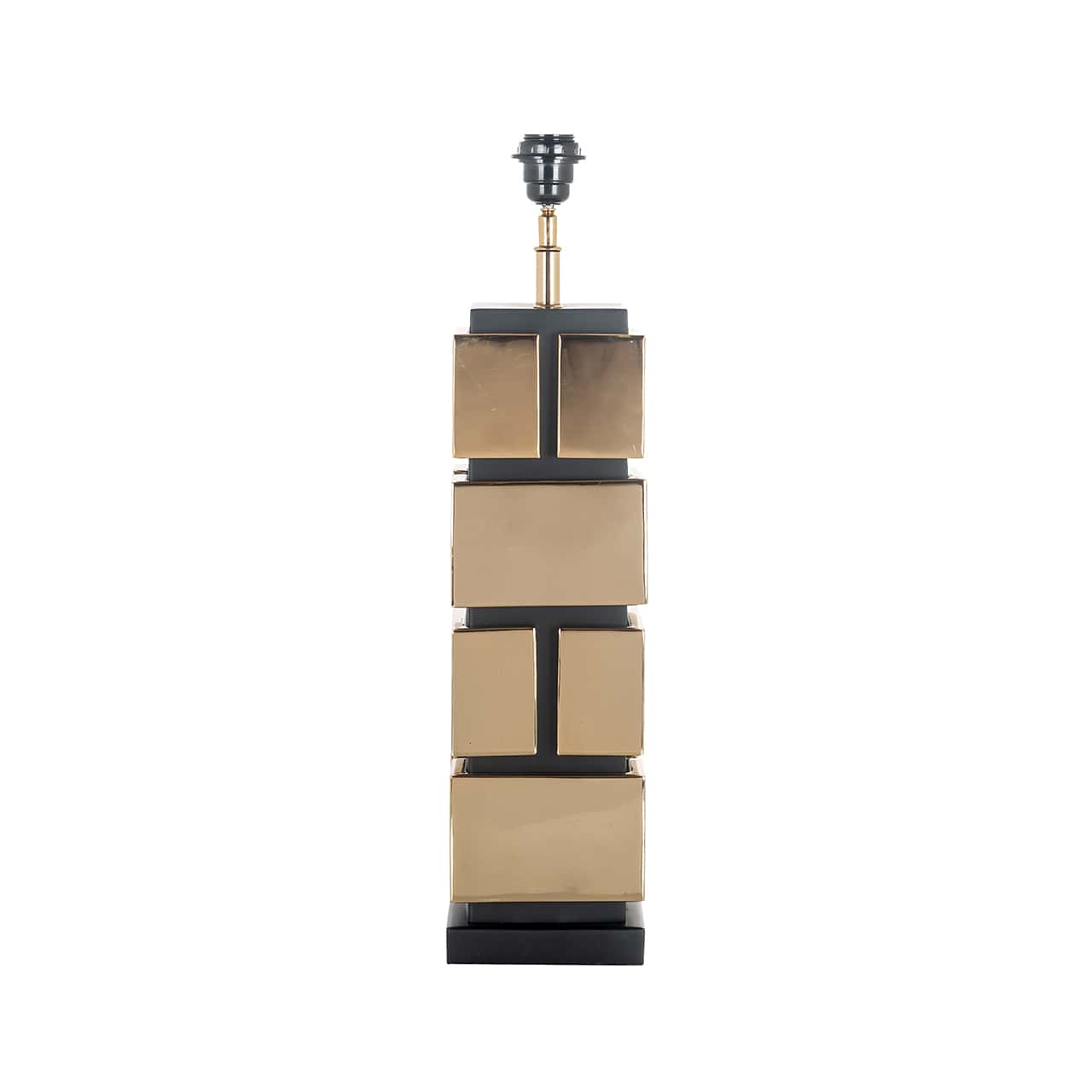 -LB-0135 - Lampa stołowa Jazz (Czarny/Złoty)