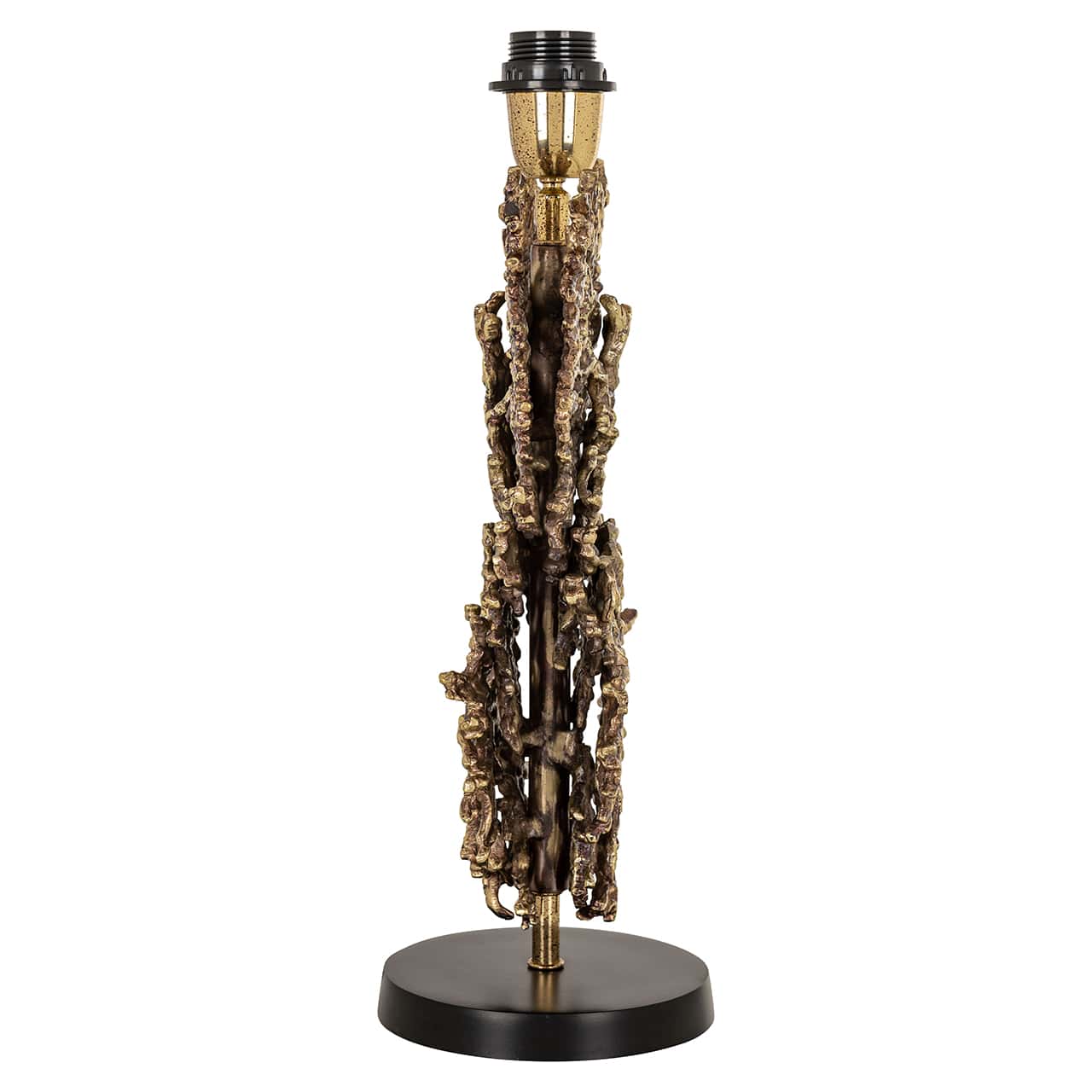 -LB-0140 - Lampa stołowa Jessey (Szczotkowane Złoto)