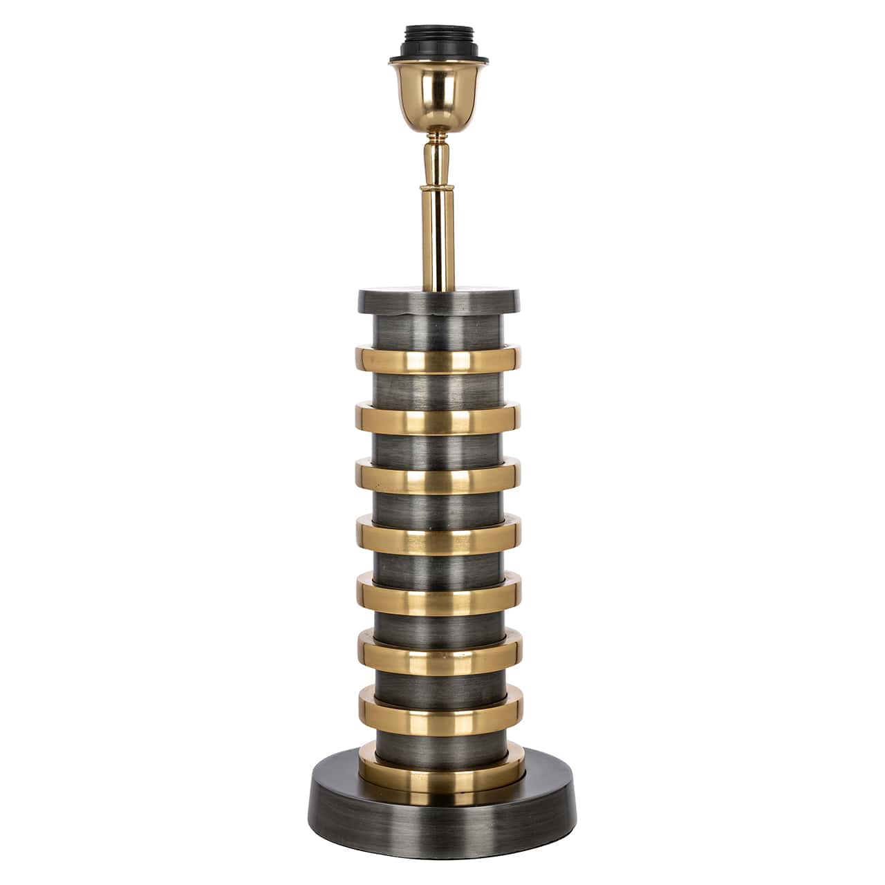 -LB-0143 - Lampa stołowa Jaline (Czarny/Złoty)