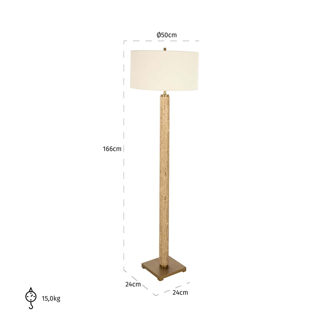 -LB-0156 - Lampa podłogowa Loren