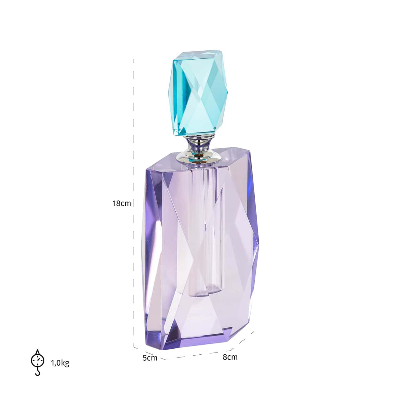 -PB-0003 - Flakon perfum Phine (fioletowy)