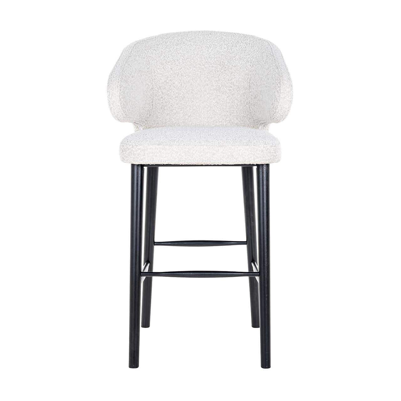 S4496 WHITE BOUCLÉ - Hoker barowy Indigo biały kręcony (Copenhagen 900 Bouclé White)