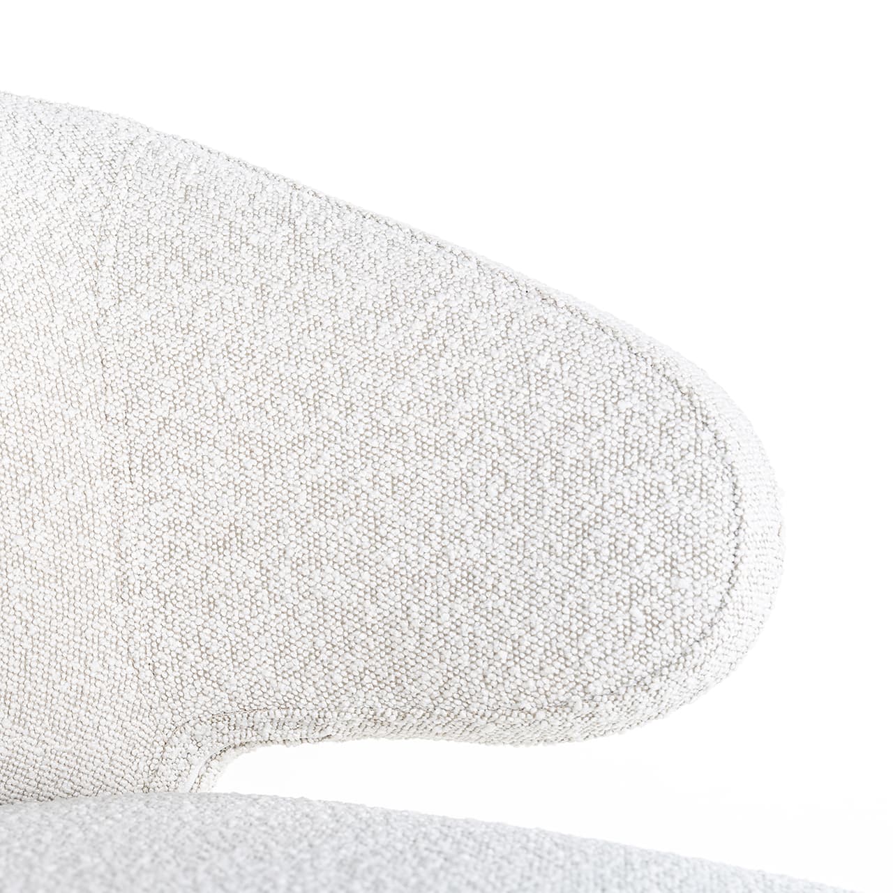 S4496 WHITE BOUCLÉ - Hoker barowy Indigo biały kręcony (Copenhagen 900 Bouclé White)