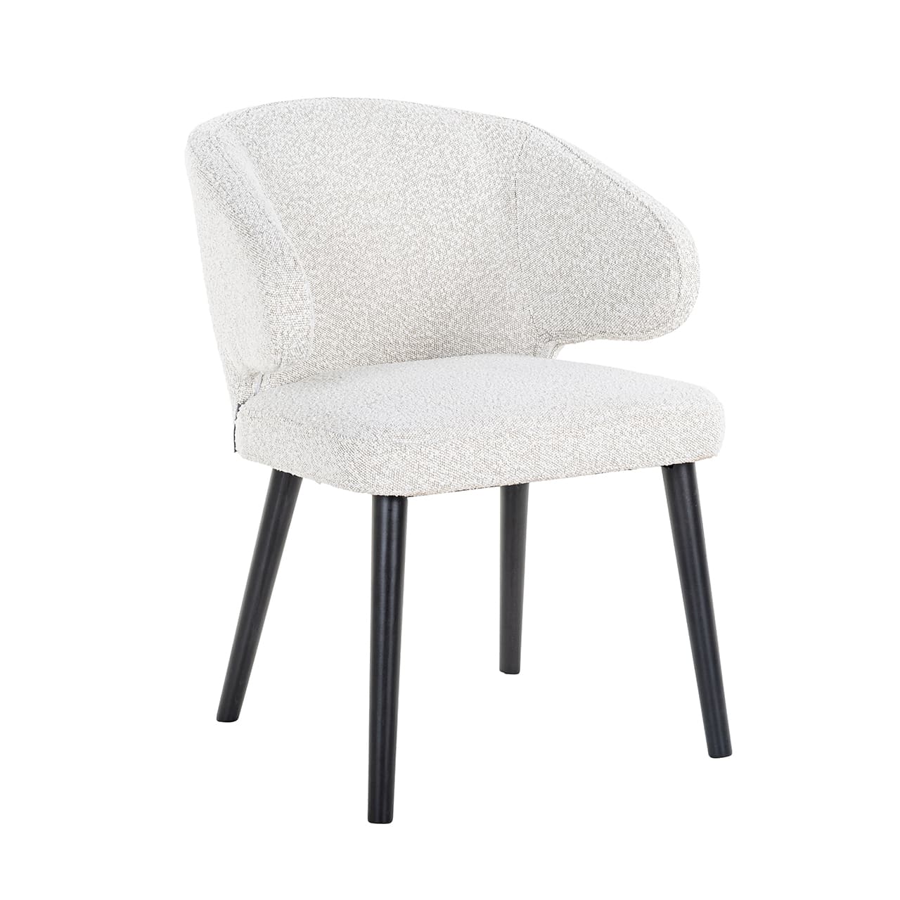 S4497 WHITE BOUCLÉ - Flesh Indigo białe kręcone (Copenhagen 900 Bouclé White)