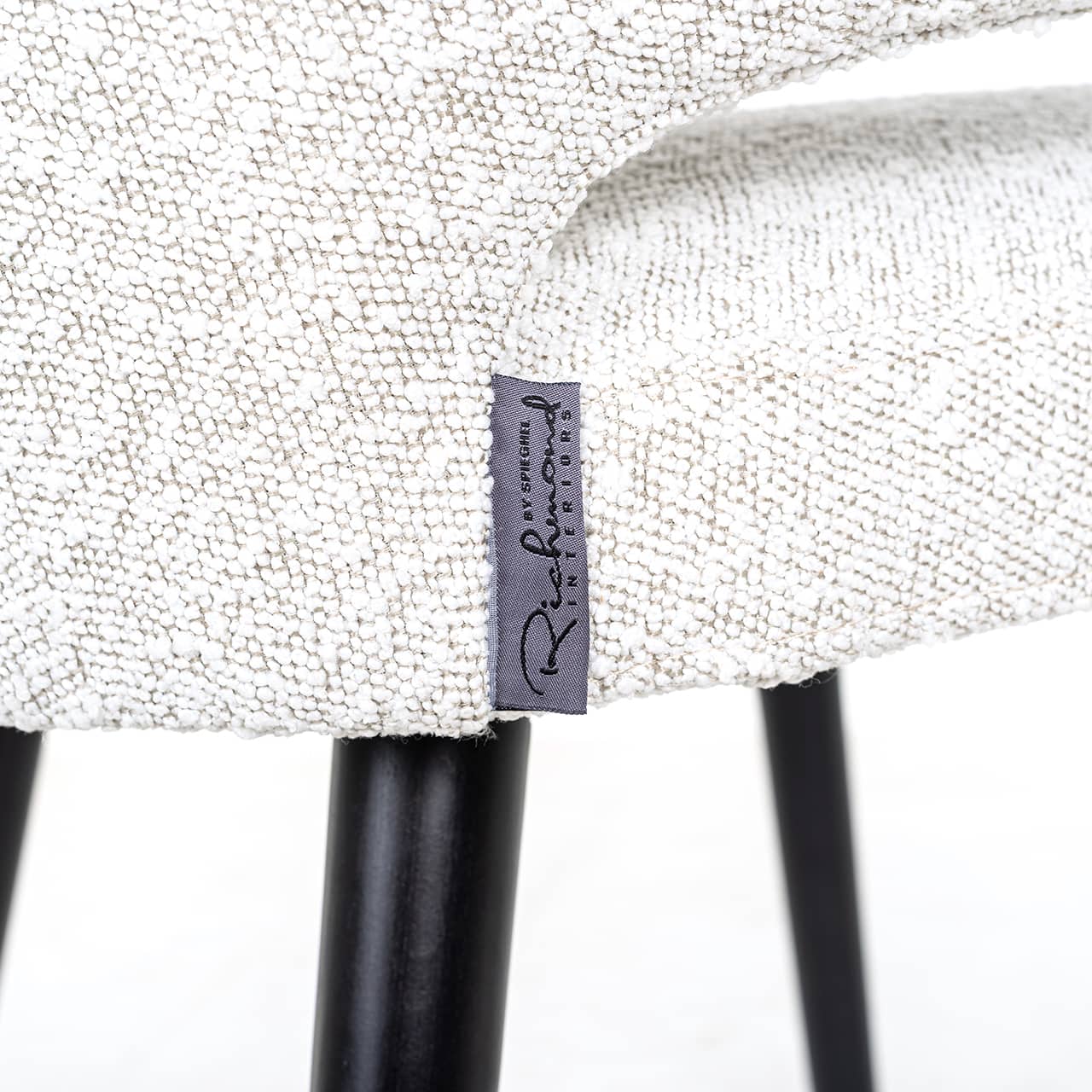 S4497 WHITE BOUCLÉ - Flesh Indigo białe kręcone (Copenhagen 900 Bouclé White)