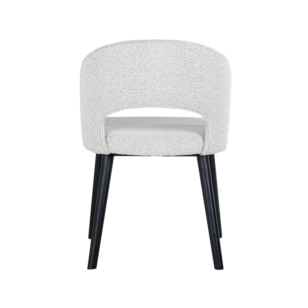 S4560 WHITE BOUCLÉ - Krzesło Savoy białe kręcone (Copenhagen 900 Bouclé White)
