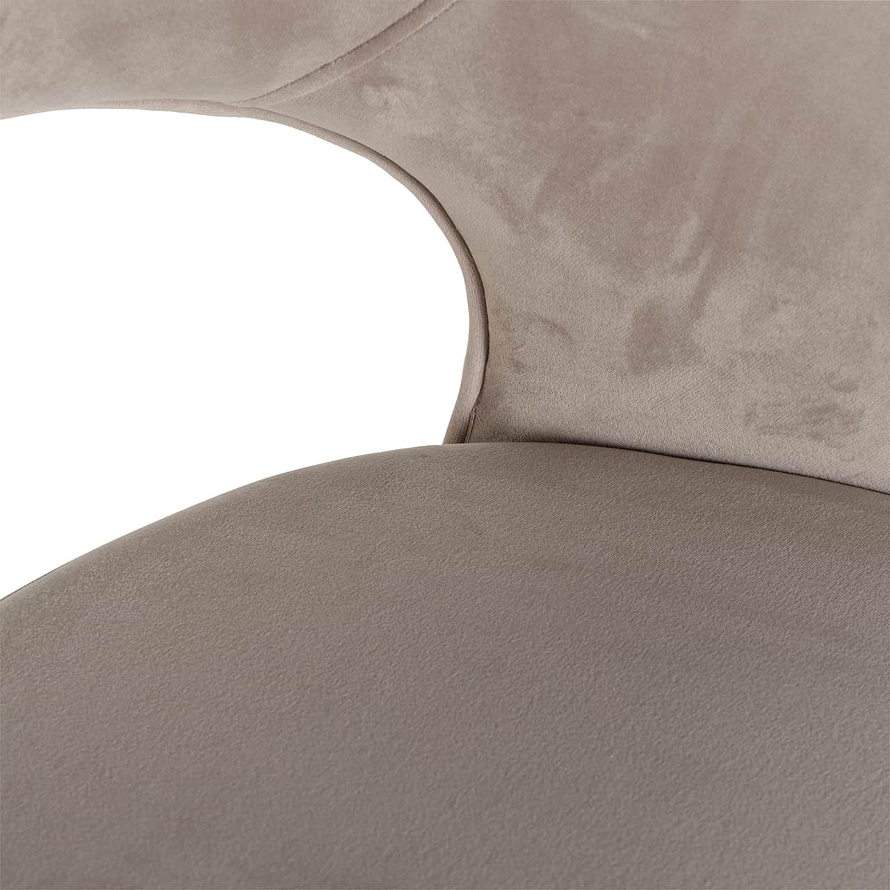 S4562 KHAKI VELVET - Hoker barowy Savoy khaki aksamit (Quartz Khaki 903)