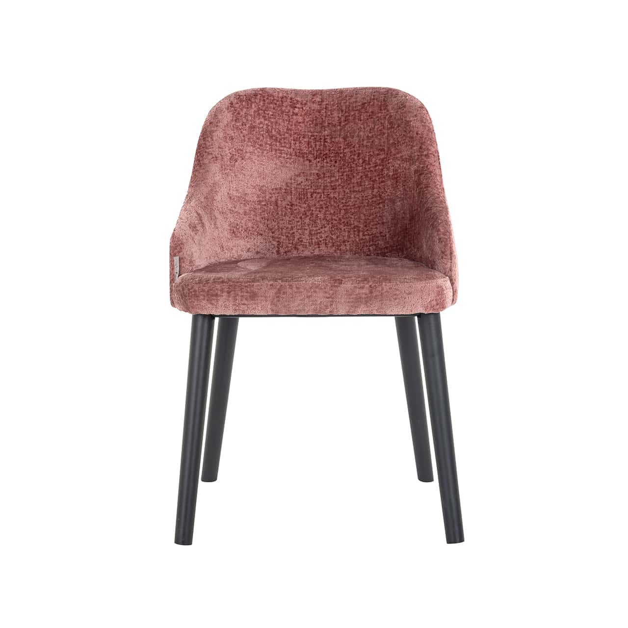 S4563 ROSE CHENILLE - Krzesło Twiggy różany szenil (Bergen 705 różany szenil)