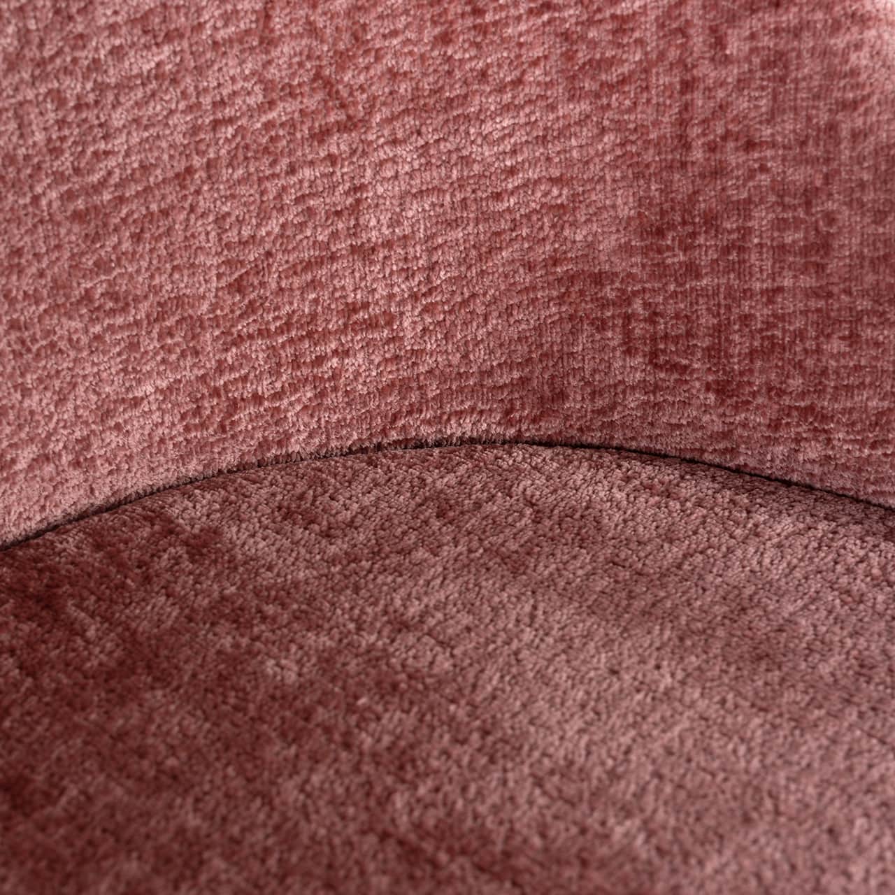S4563 ROSE CHENILLE - Krzesło Twiggy różany szenil (Bergen 705 różany szenil)