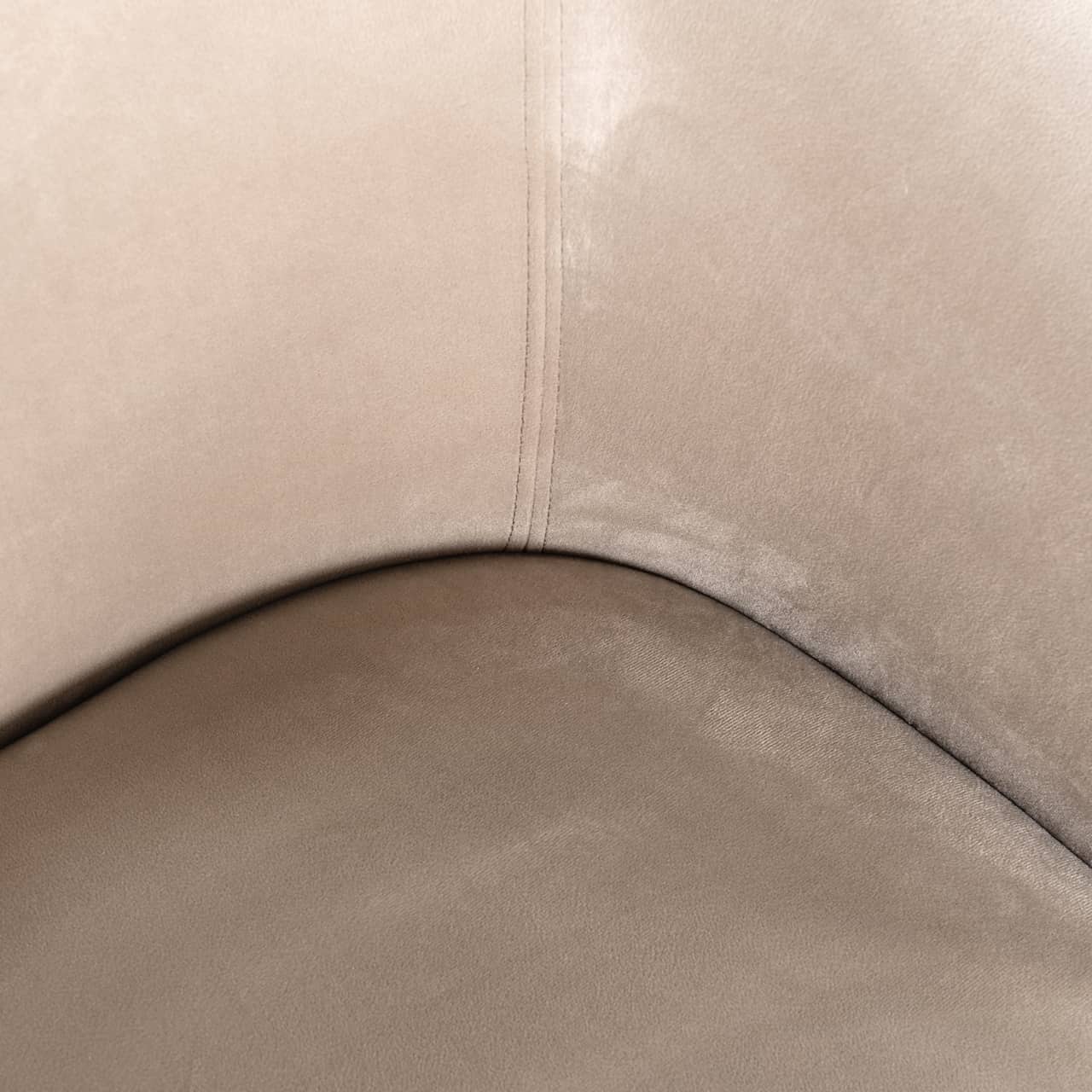 S4564 KHAKI VELVET - Krzesło Avanti welur khaki (Quartz Khaki 903)