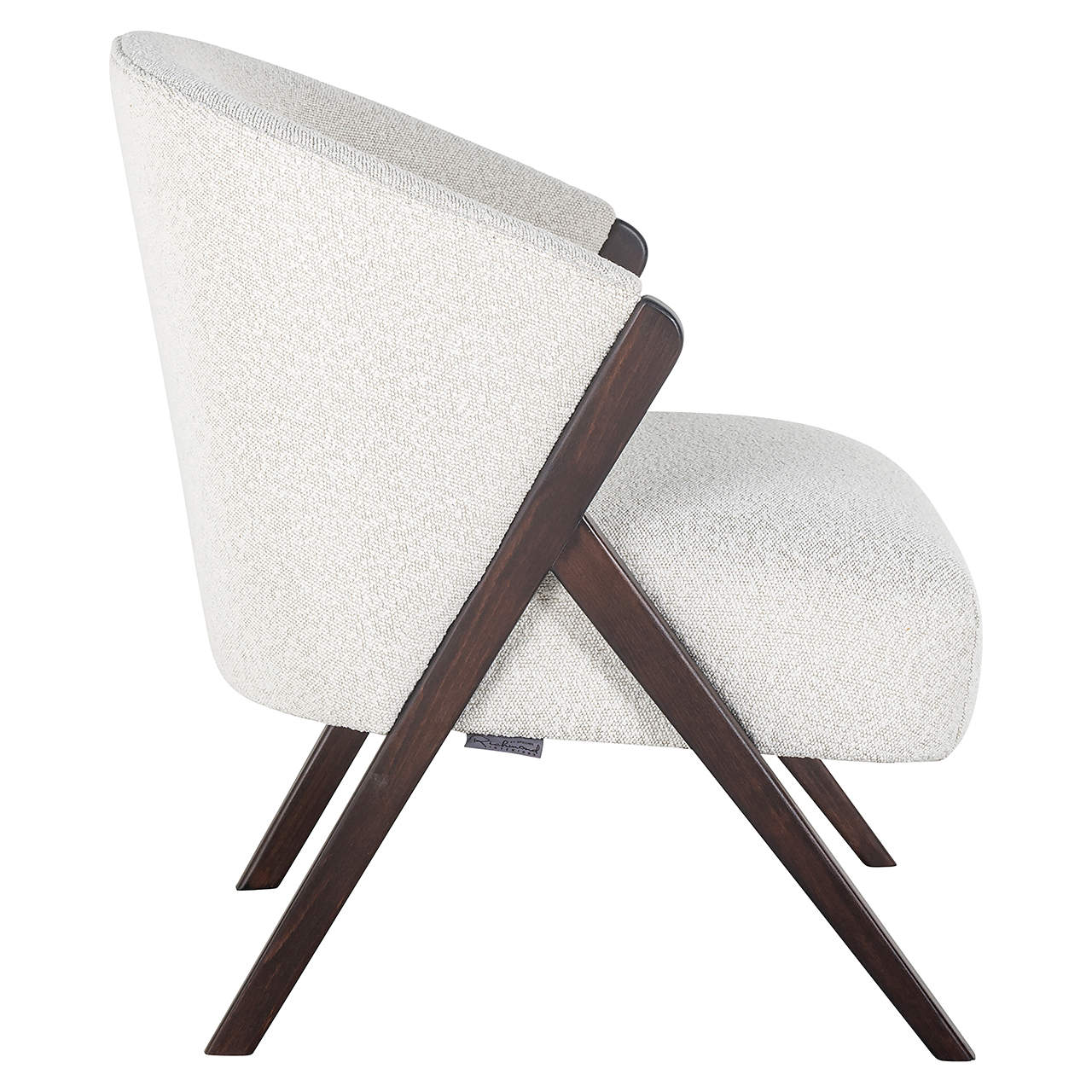 S4591 WHITE BOUCLÉ - Fotel wypoczynkowy Mia (Copenhagen 900 Bouclé White)