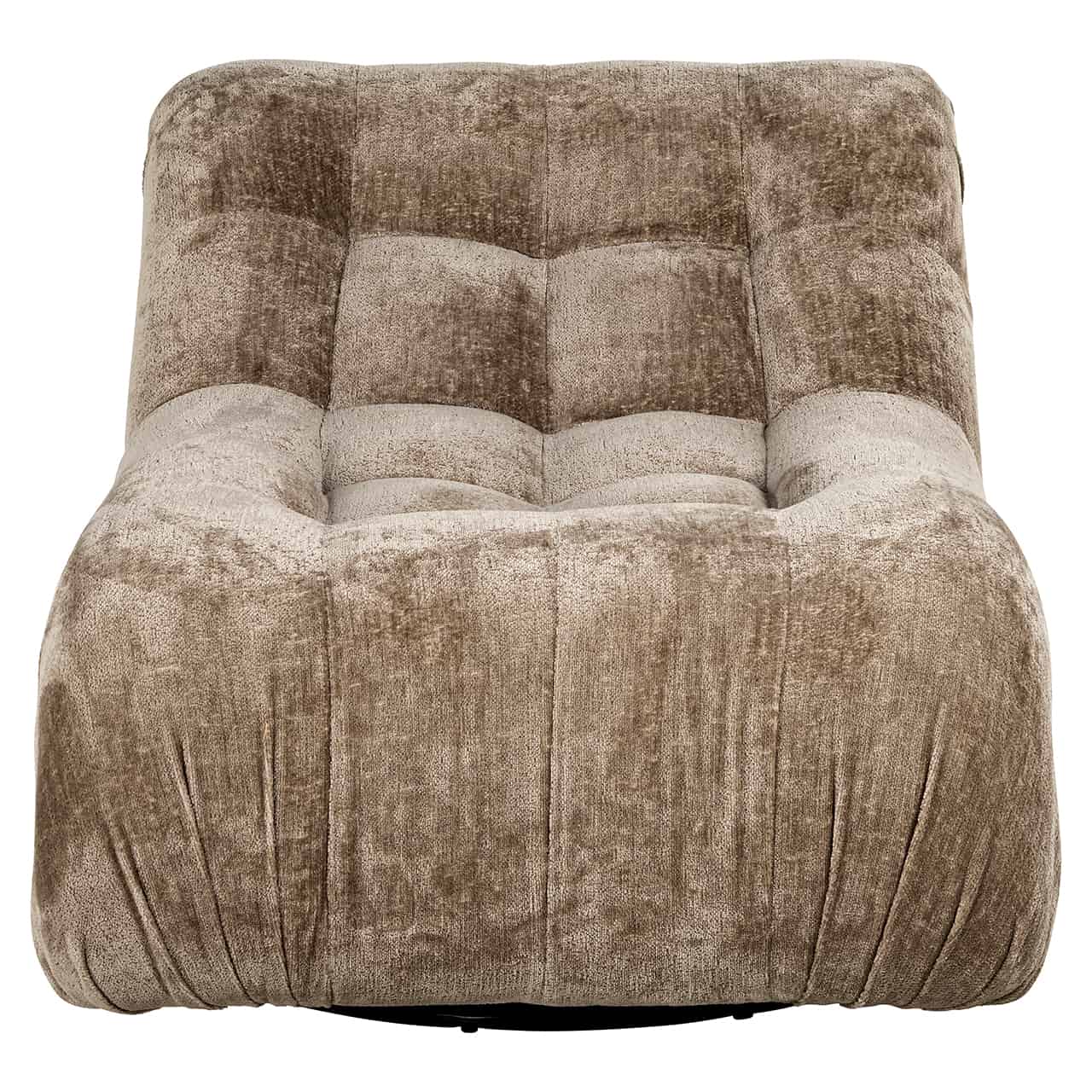 S4597 TAUPE CHENILLE - Fotel obrotowy Rosy taupe chenille (Bergen 104 taupe chenille)