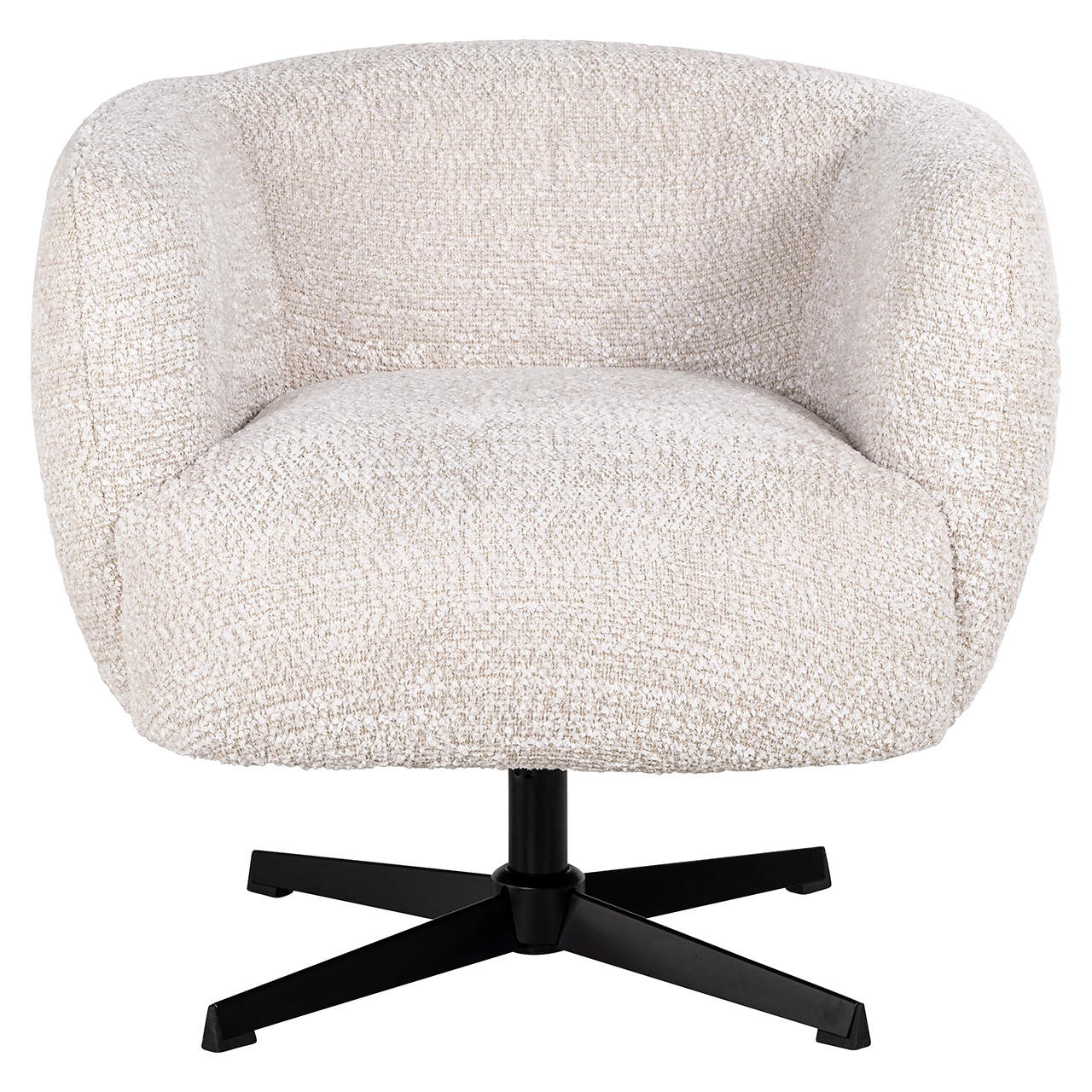 S4613 LOVELY CREAM - Fotel obrotowy Estelle (Be Lovely 11 Cream)