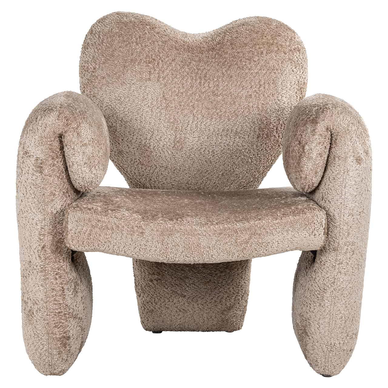 S4618 NATURAL SHEEP - Fotel Didi (Owca 01 natura)