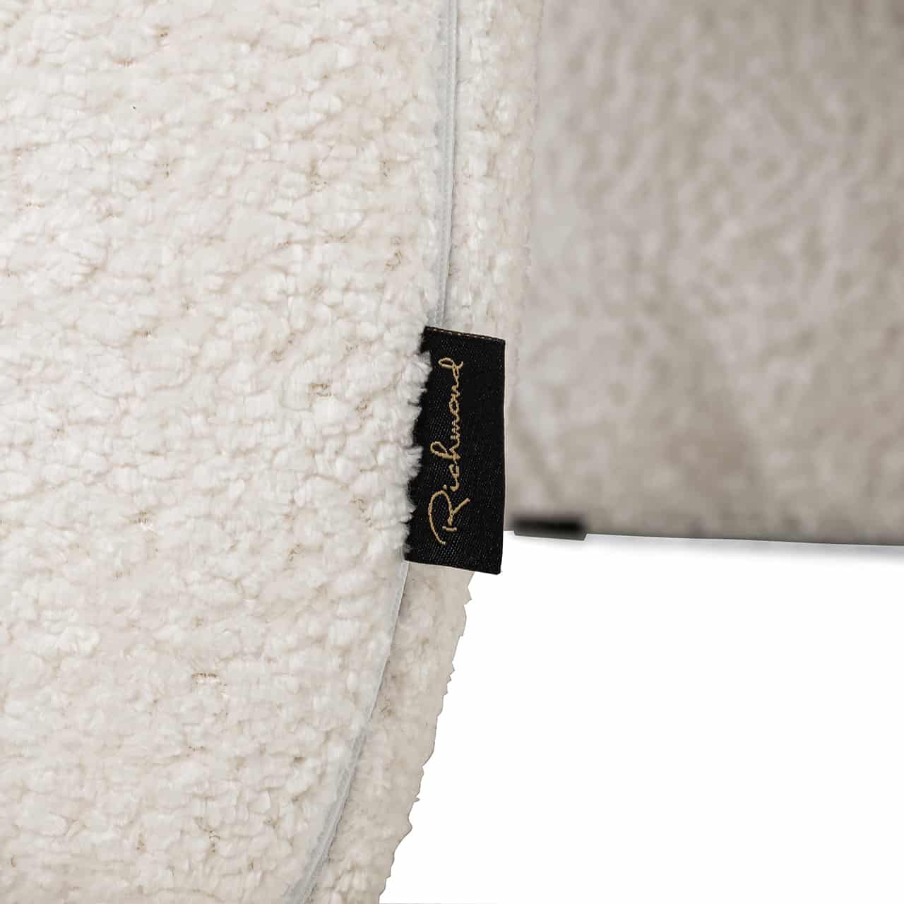 S4618 WHITE SHEEP - Fotel Didi (Owca 02 biały)