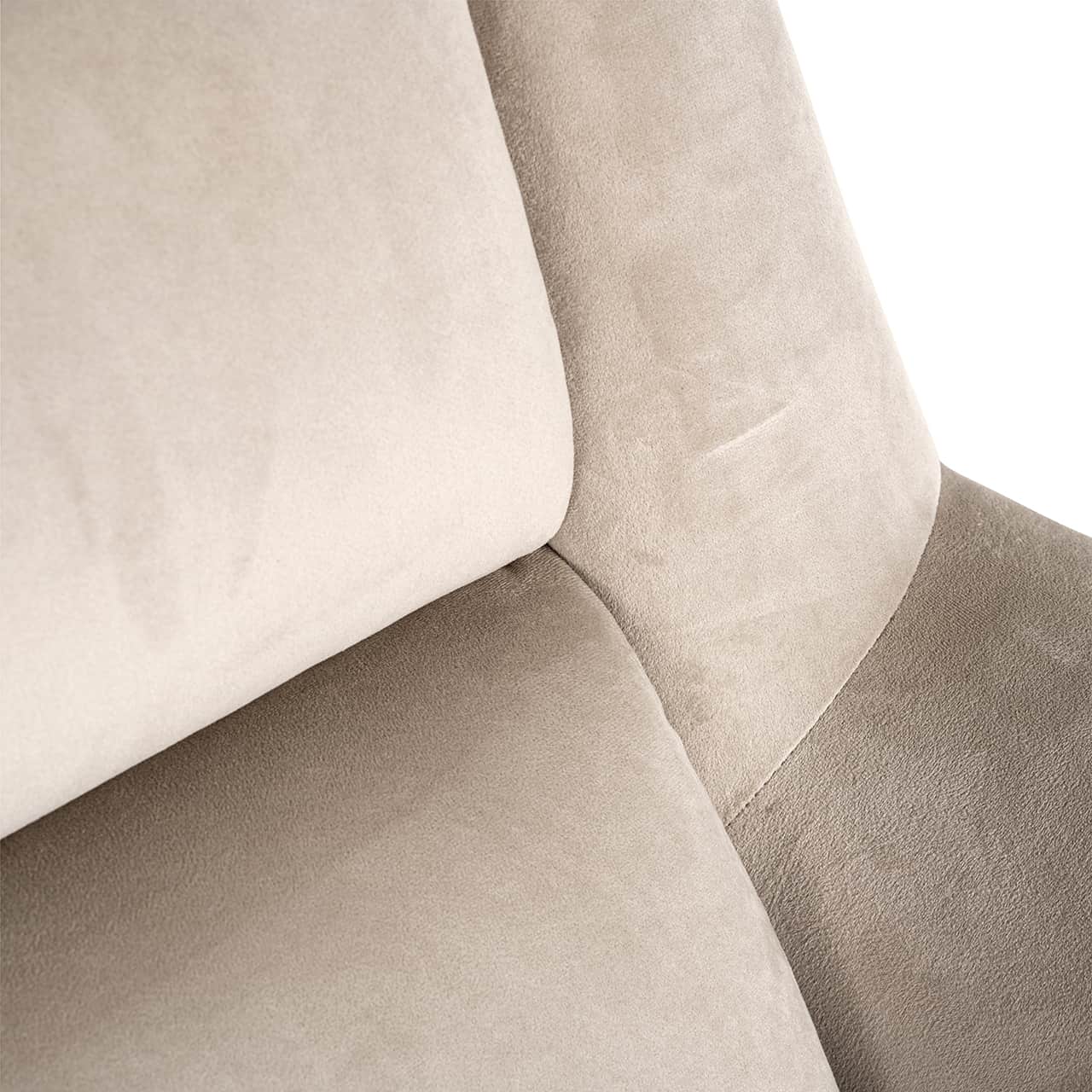S4726 KHAKI VELVET - Krzesło obrotowe Nora khaki aksamit (Quartz Khaki 903)