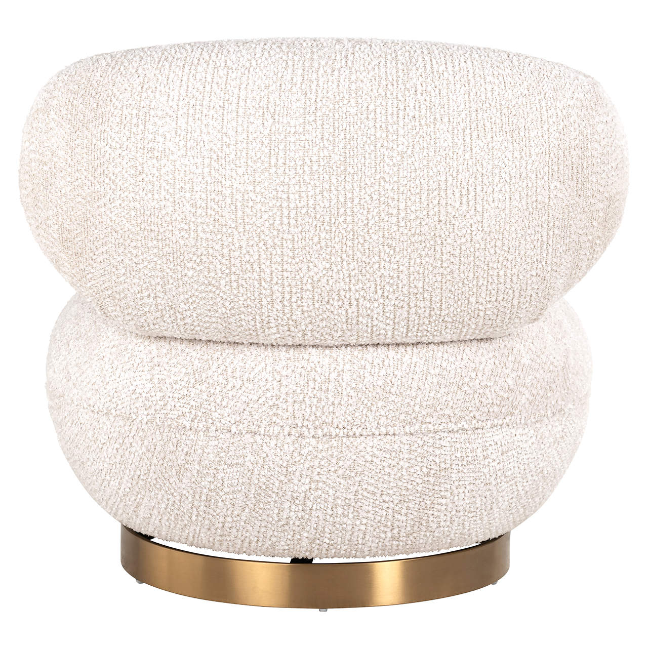 S4736 LOVELY CREAM - Fotel obrotowy Jace Lovely kremowy (Be Lovely 11 Cream)