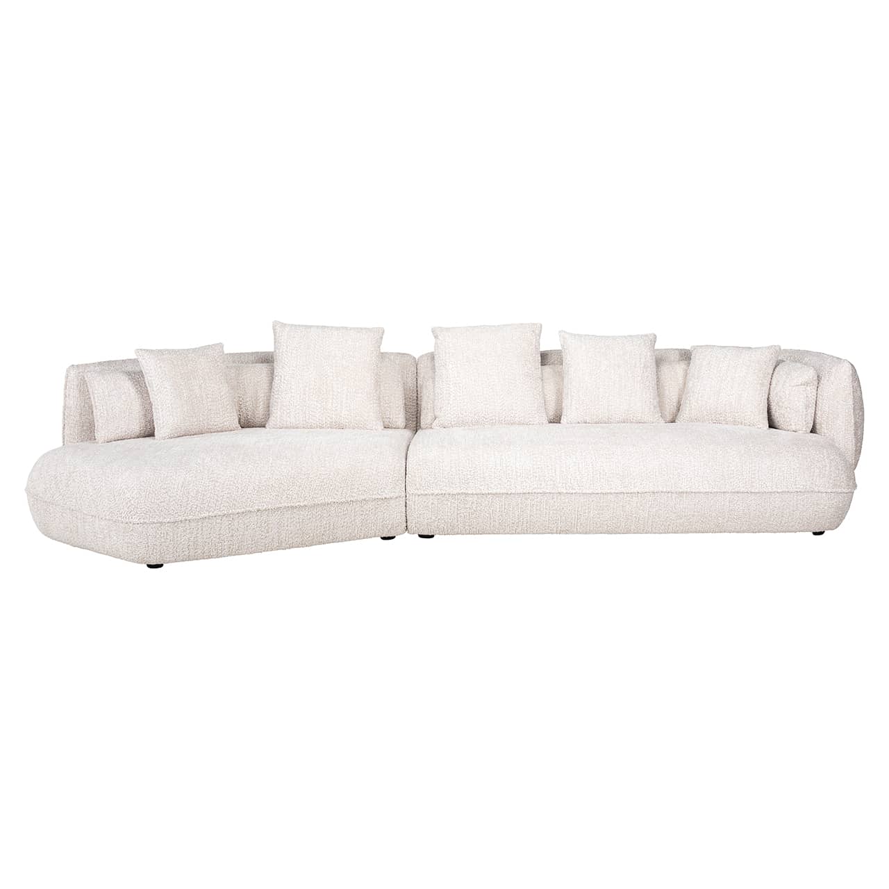 S5160 LOVELY CREAM - Sofa Rodina Lovely kremowa (Be Lovely 11 Cream)