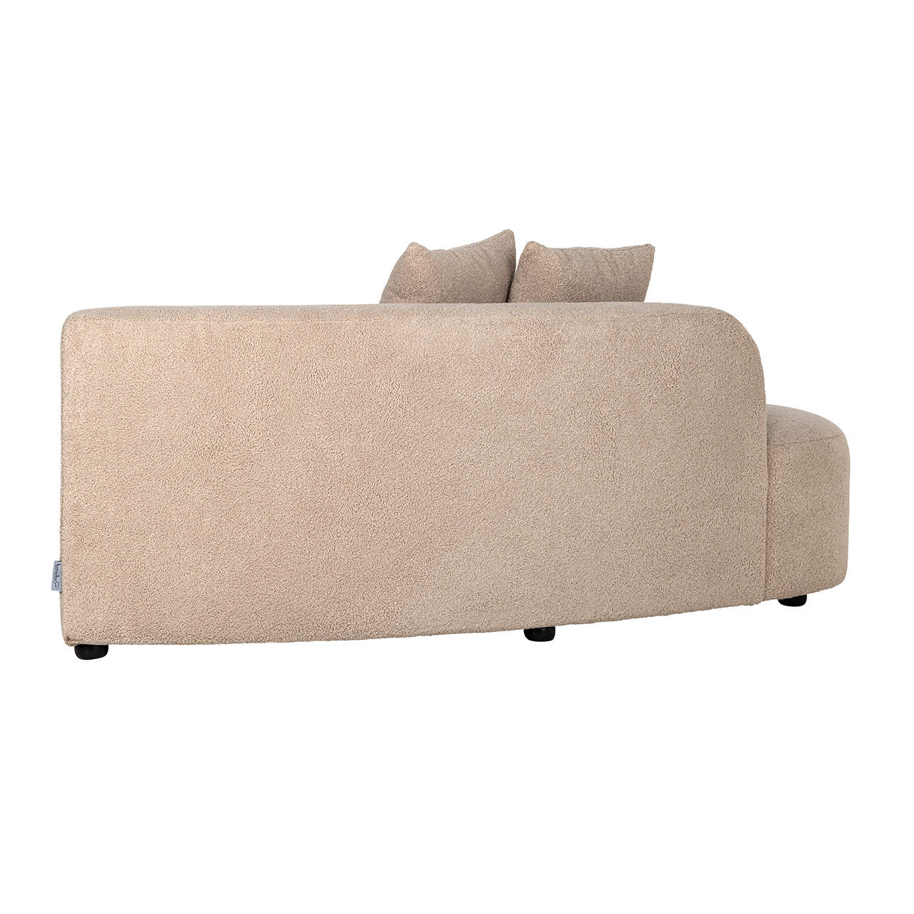 S5200-OTML SAND FURRY - Sofa Grayson otomana lewa piaskowa futrzana|w całości tapicerowana prawa (Himalaya 902 piaskowy futrzany)