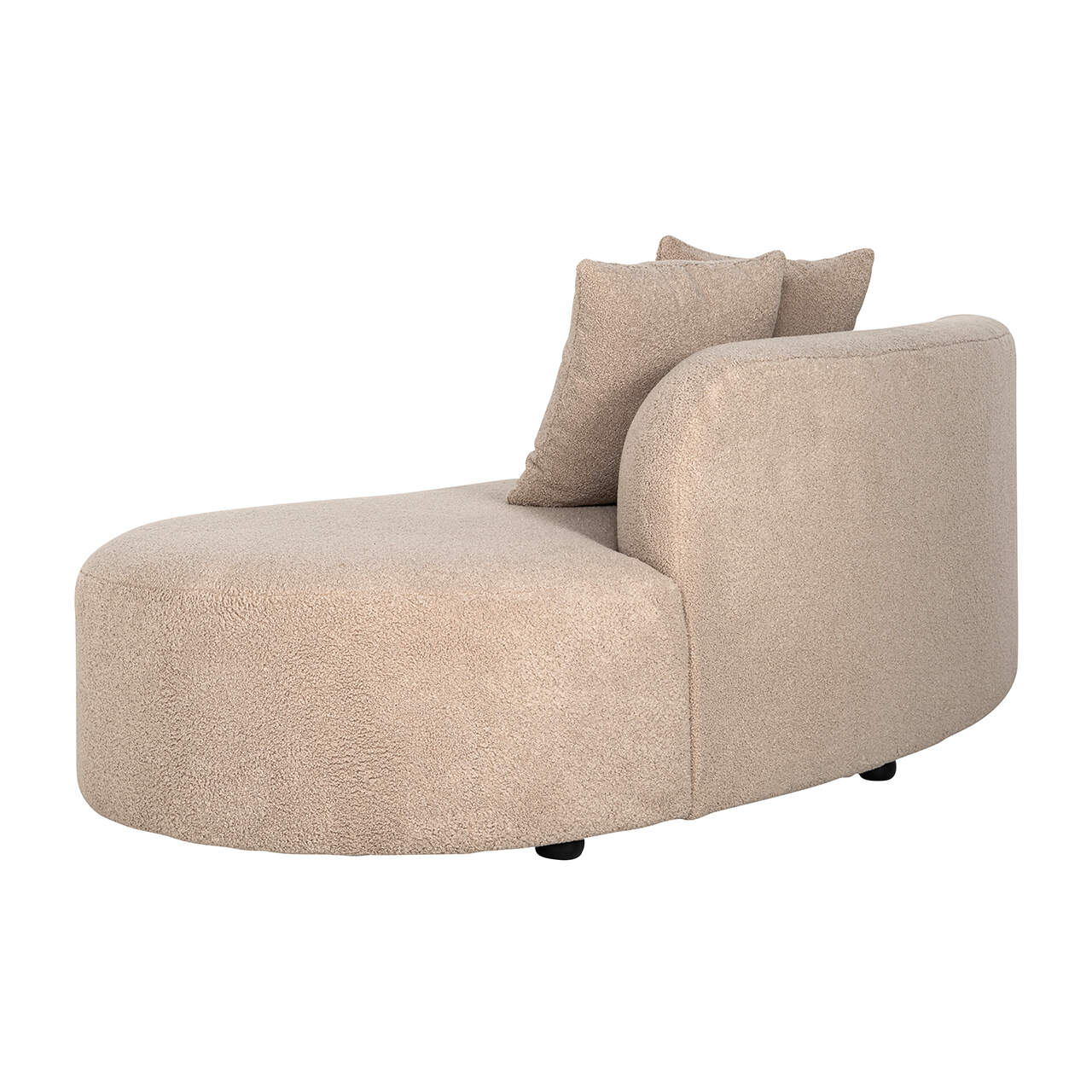 S5200-OTMR SAND FURRY - Sofa Grayson otomana prawa piaskowa futrzana|w całości tapicerowana lewa (Himalaya 902 piaskowy futrzany)