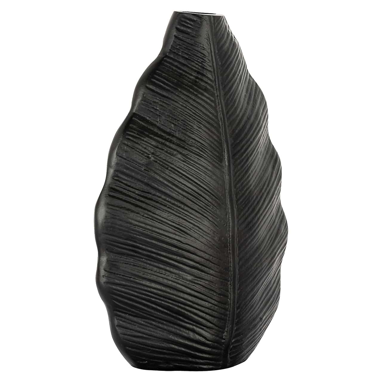 -VA-0274 - Wazon Willow mały czarny (Czarny)