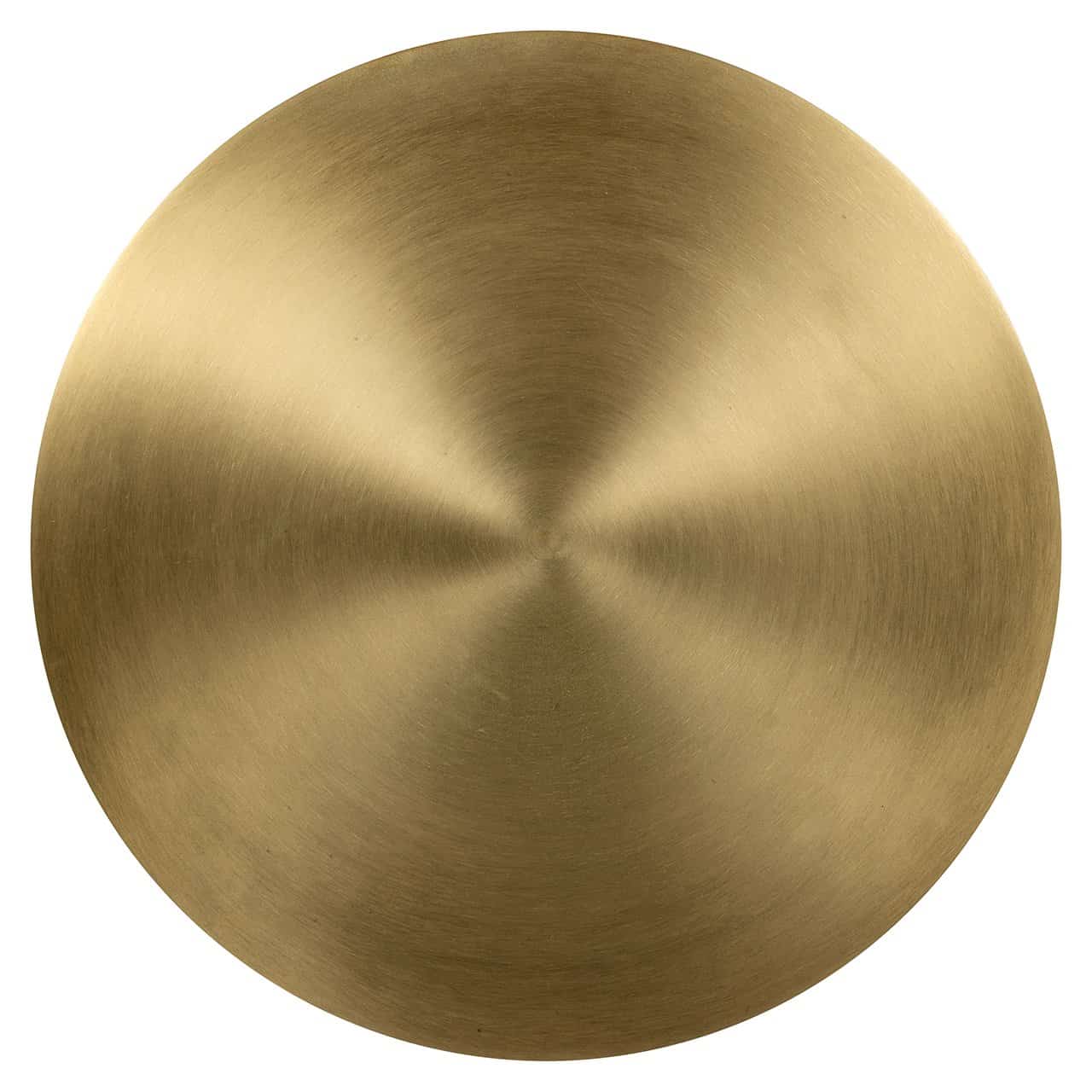 825288 - Stolik końcowy Bowiene zielony (Brushed Gold)