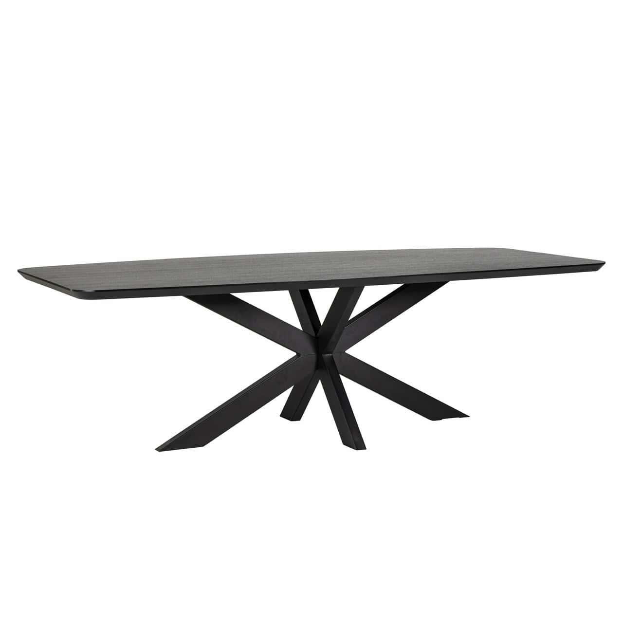 8815 BLACK - Stół do jadalni Bonvoy czarny 260 (Czarny)