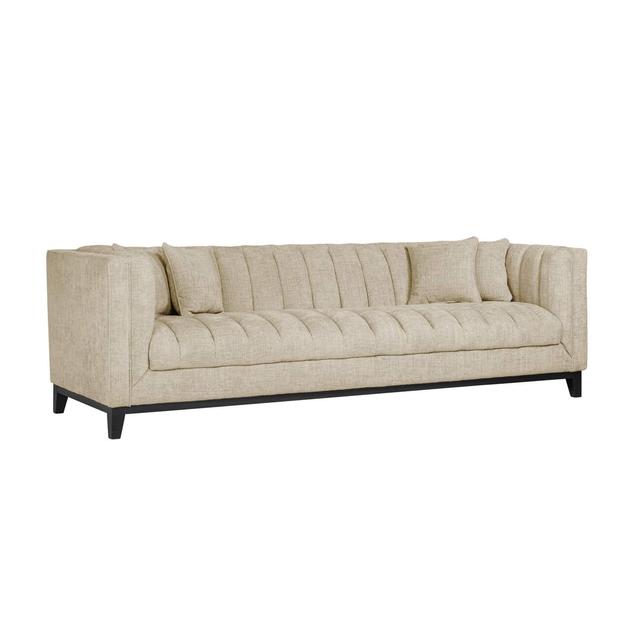 S5134 CREAM UNICORN - Sofa Beauchamp 4-osobowa kremowa jednorożec (Unicorn 11 kremowa)