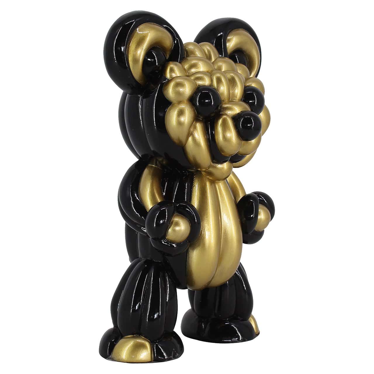 -AD-0058 - Obiekt dekoracyjny Silly (czarny/złoty)