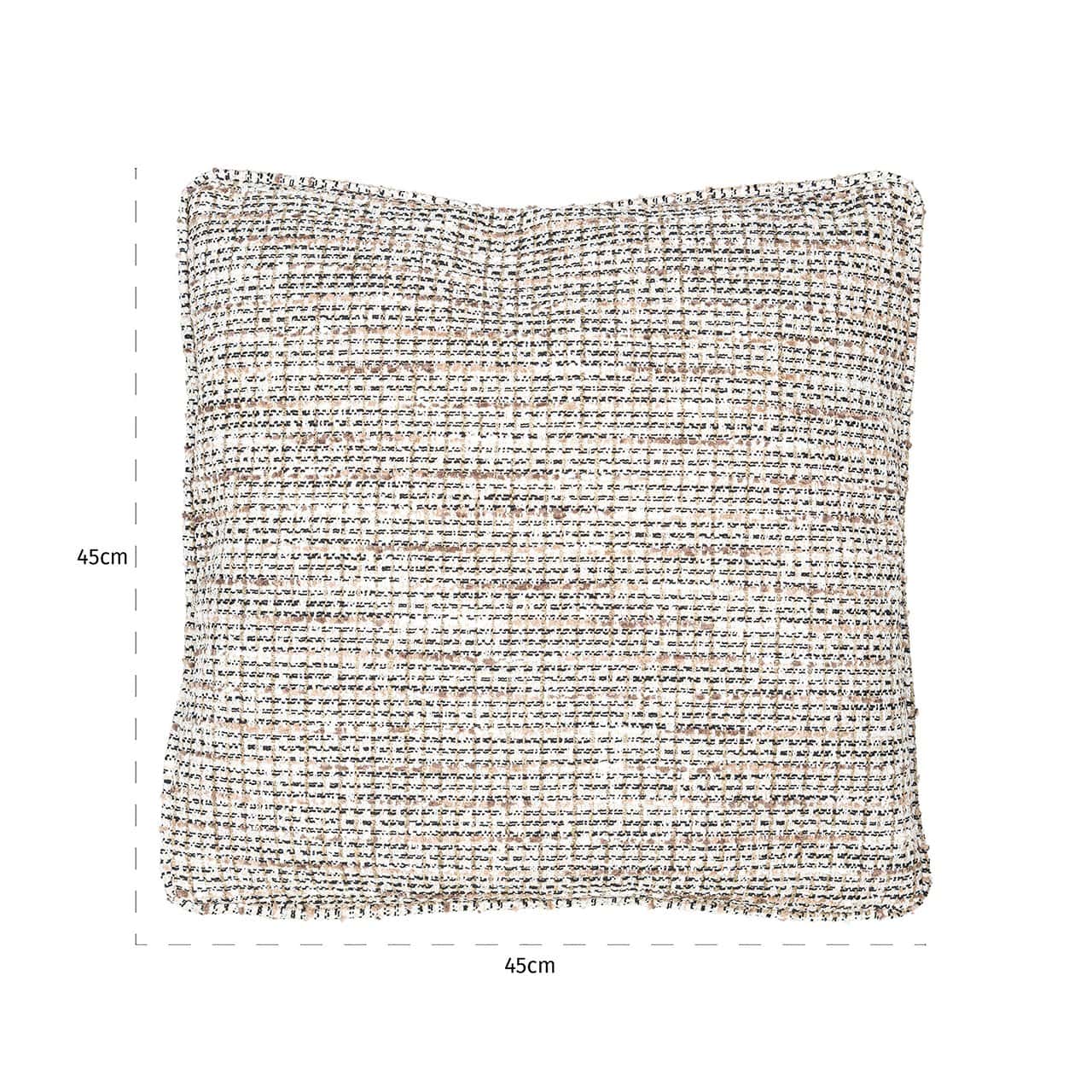 -KU-0098 - Poduszka Lina 45x45 modna natura (Be Trendy 01 Nature)