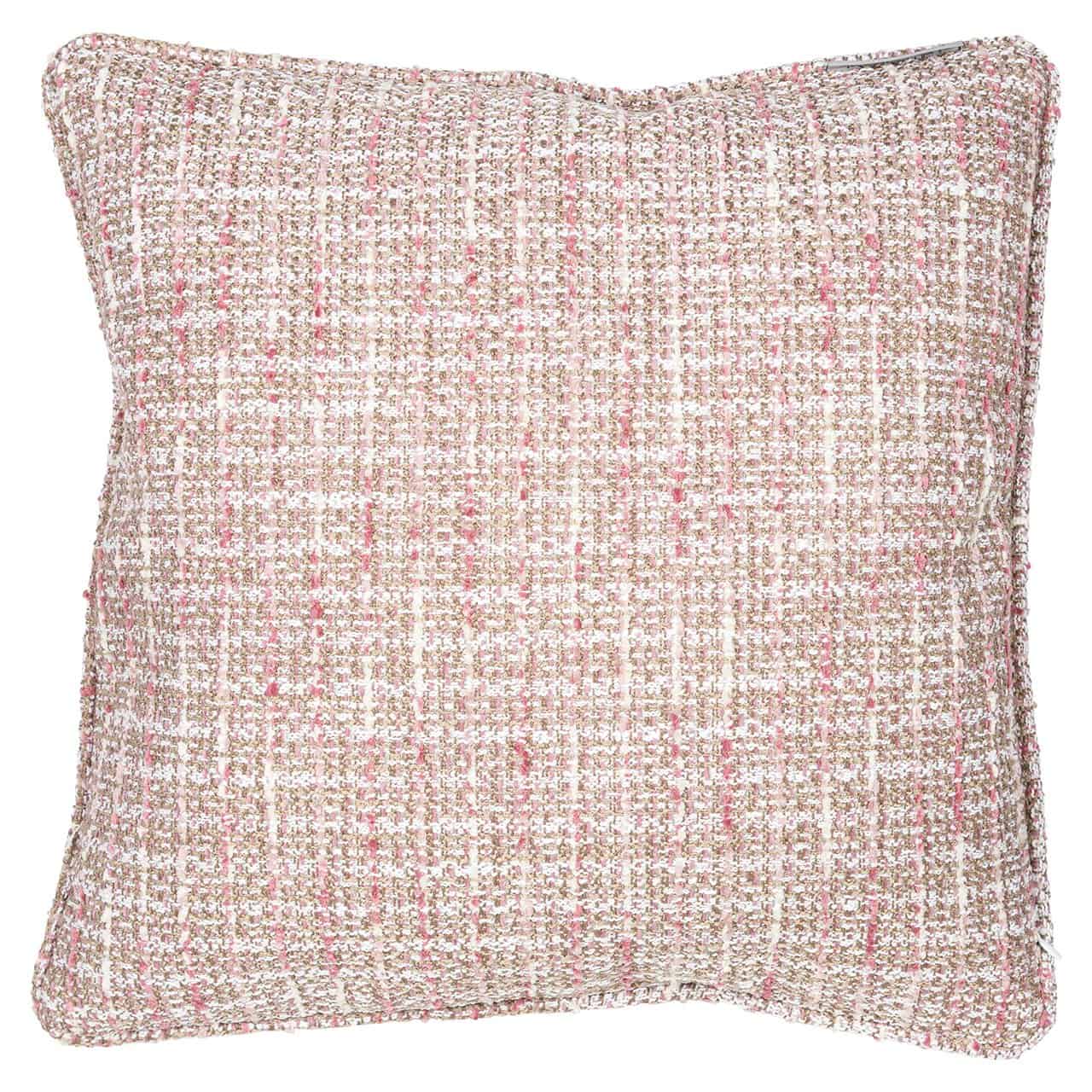 -KU-0099 - Poduszka Lina 45x45 modny róż (Be trendy 1673 róża)