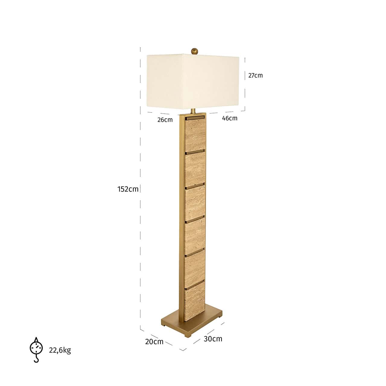 -LB-0157 - Lampa podłogowa Meyra