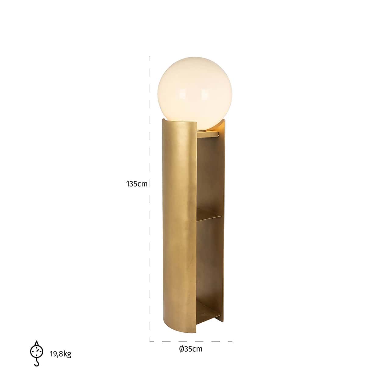 -LB-0176 - Lampa podłogowa Verdon ()