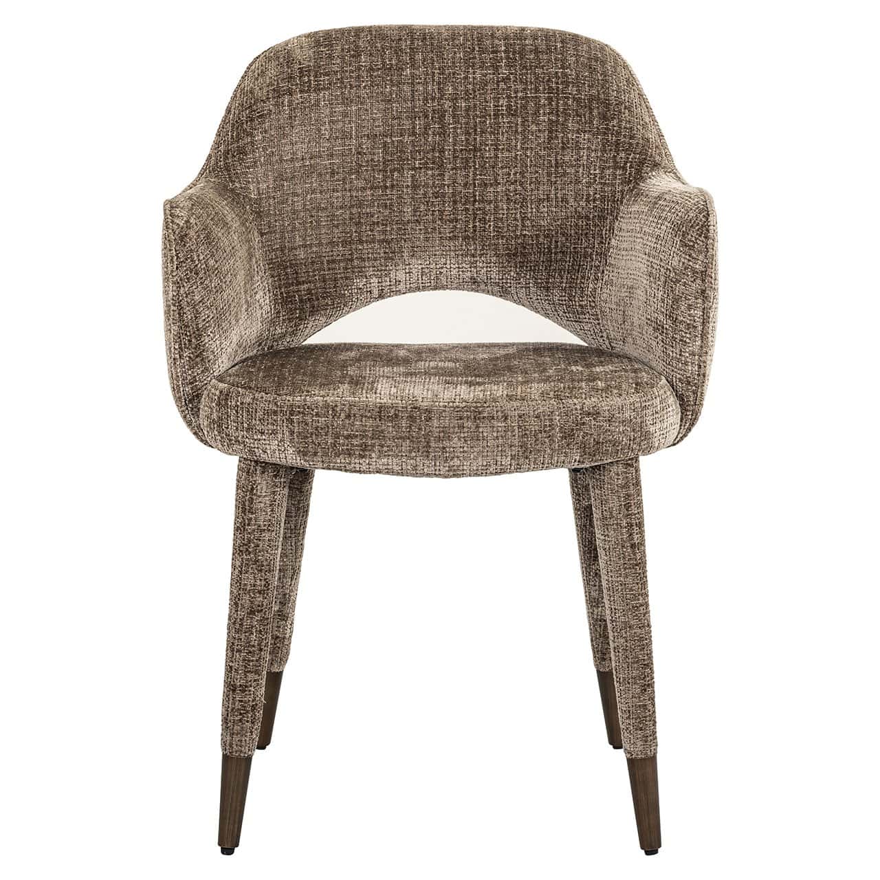 S4484 FR STONE CHENILLE - Krzesło Donnatella Stone Chenille trudnopalne (Niagara 104 Stone Chenille)