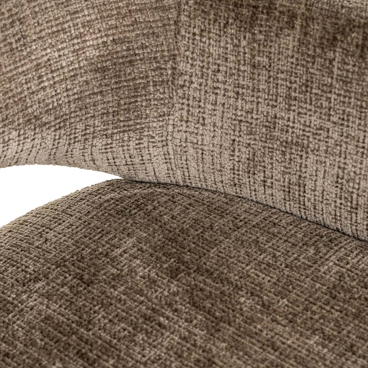 S4484 FR STONE CHENILLE - Krzesło Donnatella Stone Chenille trudnopalne (Niagara 104 Stone Chenille)