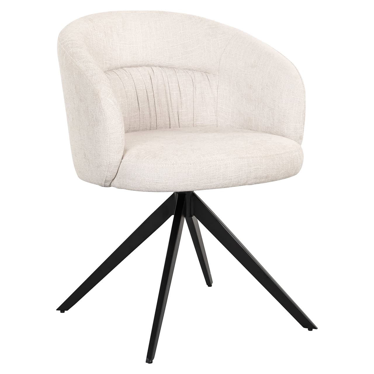 S4623 ECRU MIAMI - Swivel chair Olivia ecru miami (Miami 102 Ecru)