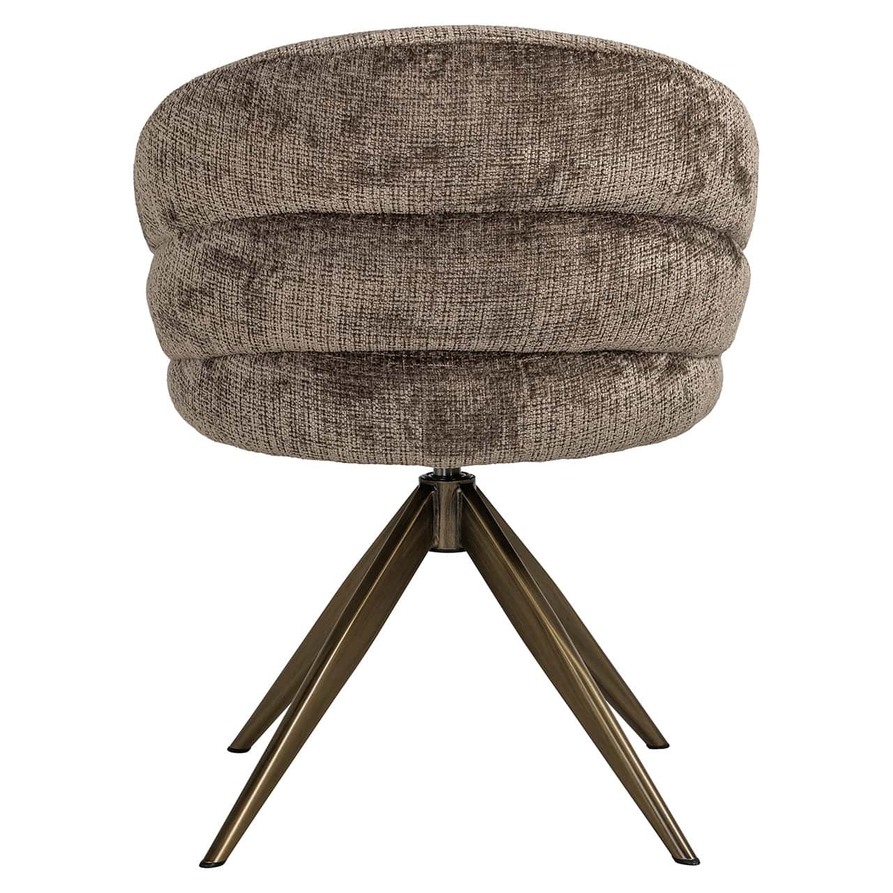 S4754 STONE CHENILLE - Krzesło obrotowe Zendaya stone chenille (Niagara 104 Stone Chenille)