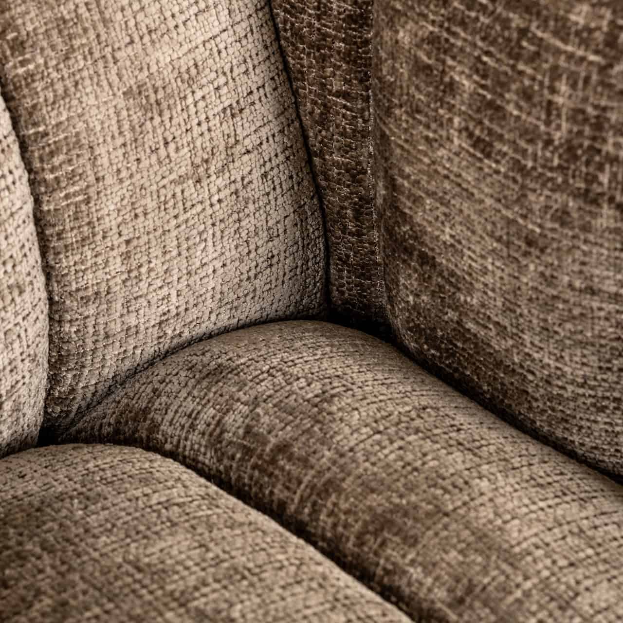 S5141 FR STONE CHENILLE - Sofa Beaudy kamienny szenil ognioodporny (Niagara 104 Stone Chenille)