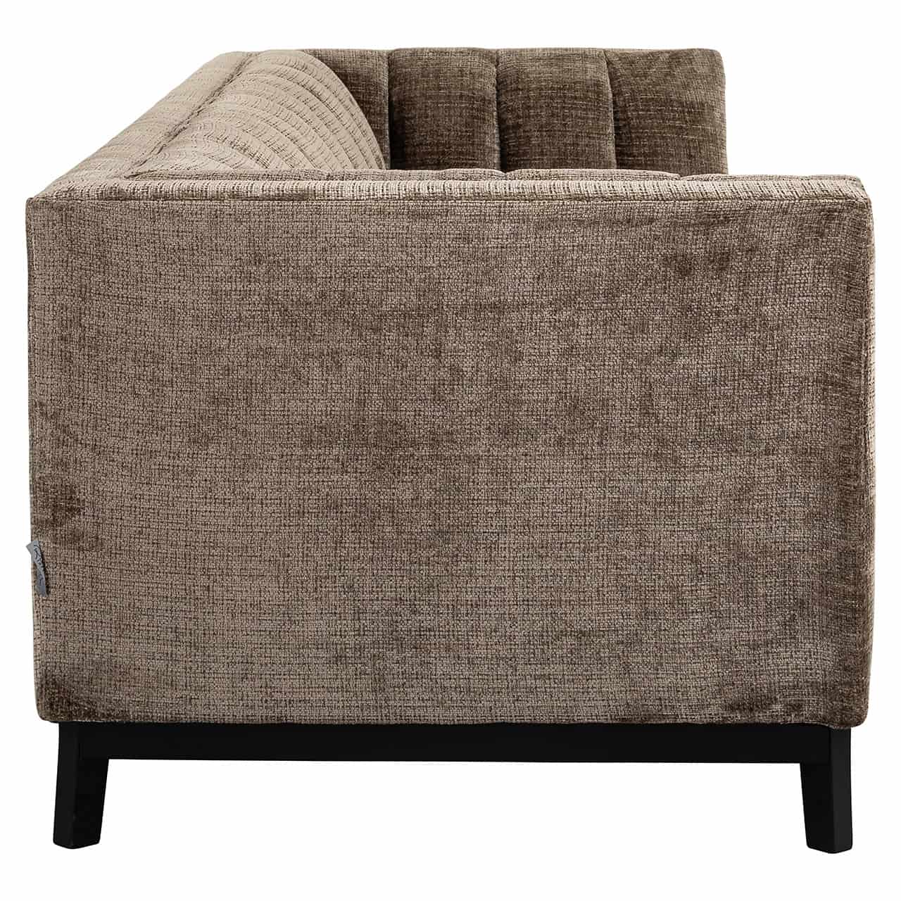 S5141 FR STONE CHENILLE - Sofa Beaudy kamienny szenil ognioodporny (Niagara 104 Stone Chenille)