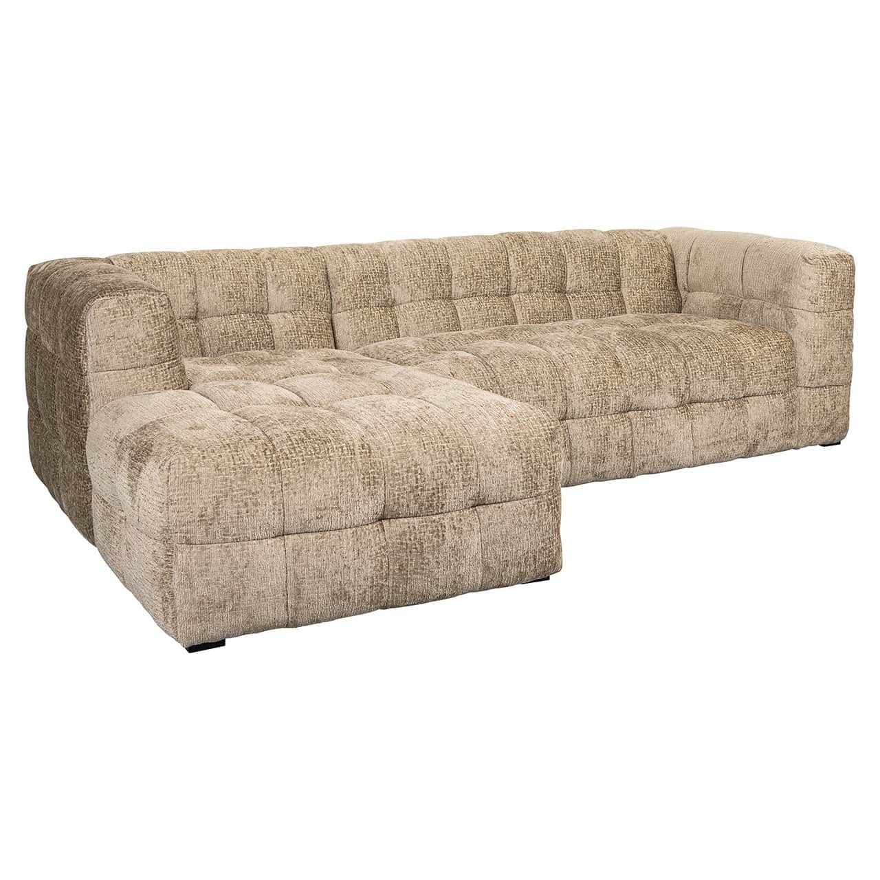 S5156 DESERT FUSION - Sofa wypoczynkowa Merrol lewa pustynna fusion (Fusion 109 pustynna)